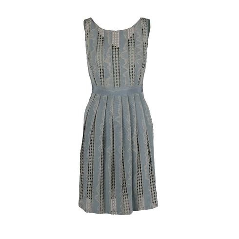 Women's Moschino Cheap and Chic Jacquard and Lace Dress - '00s