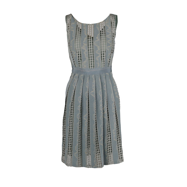 Women's Moschino Cheap and Chic Jacquard and Lace Dress - '00s