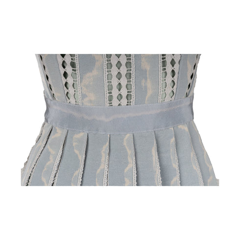 Women's Moschino Cheap and Chic Jacquard and Lace Dress - '00s