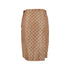 Women's Moschino Cheap and Chic Polka Printed Calfskin Skirt - '10s