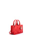 Book Tote with Strap Macrocannage Quilt Calfskin Mini