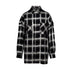 Women's Amiri Glitter Plaid Oversized Shirt - '10s