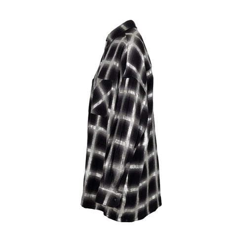Women's Amiri Glitter Plaid Oversized Shirt - '10s