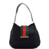 New Ladies Web Hobo GG Canvas Medium