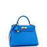 Kelly Handbag Bleu Frida Madame with Gold Hardware 28