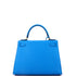 Kelly Handbag Bleu Frida Madame with Gold Hardware 28