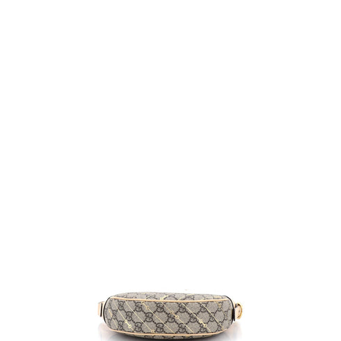 Ophidia Half Moon Bag Print GG Coated Canvas Mini