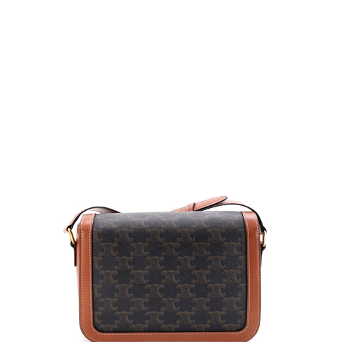 Triomphe Shoulder Bag Triomphe Coated Canvas Medium