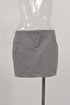 Women's IRO Mini Pencil Skirt in Grey Cotton
