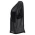 Women's Helmut Helmut Lang Sheer Ghost Top in Black Silk