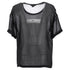 Women's Helmut Helmut Lang Sheer Ghost Top in Black Silk