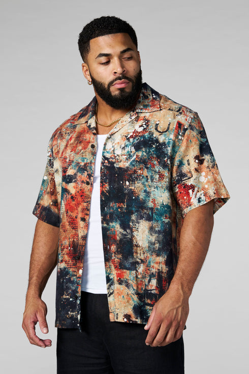 4087 - Riviera Art Button-Ups