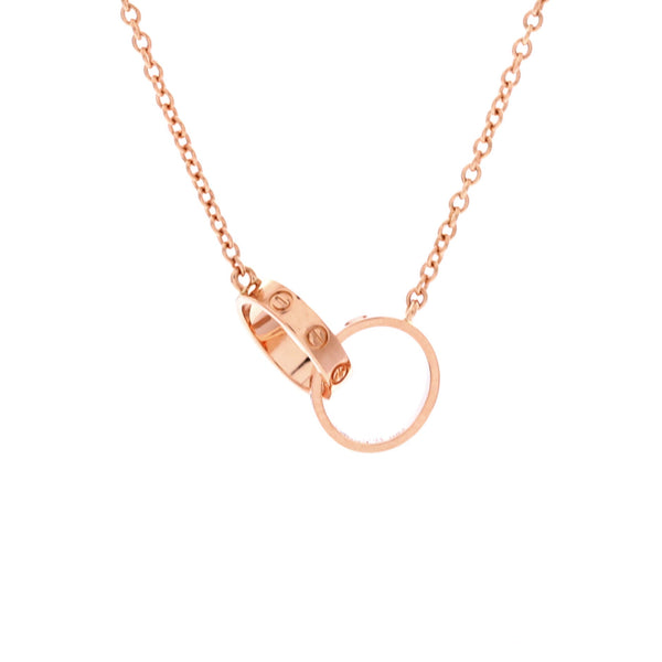 Love Interlocking Necklace 18K Rose Gold