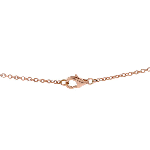 Love Interlocking Necklace 18K Rose Gold