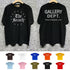 Gallery Dept T Shirt Retro Printed Loose Short-Sleeved Shirt