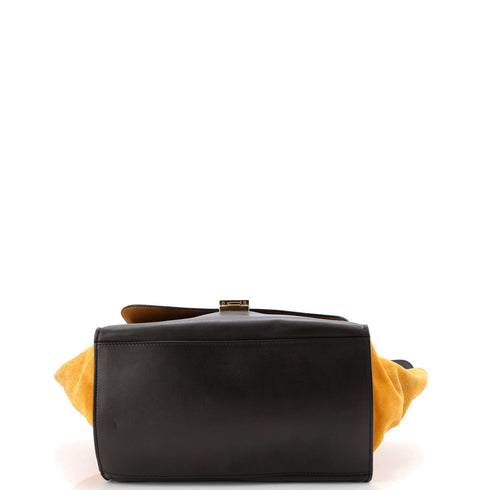 Tricolor Trapeze Bag Leather Medium