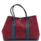 Garden Party Tote Toile and Leather 36