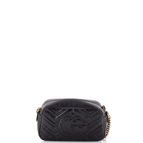 GG Marmont Shoulder Bag Matelasse Leather Small