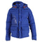 Women's Comme des Garçons x The North Face Puffer Coat in Blue Cotton