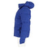 Women's Comme des Garçons x The North Face Puffer Coat in Blue Cotton