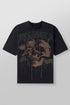 4116 - Floral Skull Tees