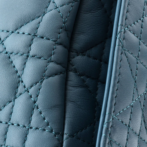 Caro Bag Cannage Quilt Calfskin Medium