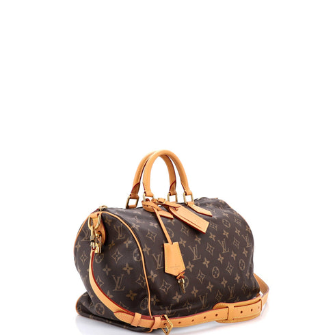 Speedy P9 Bandouliere Bag Monogram Leather 40