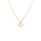 Sweet Alhambra Pendant Necklace 18K Yellow Gold and Mother of Pearl