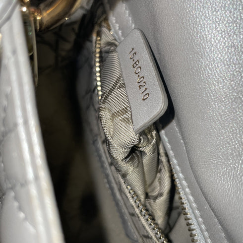 Lady Dior Chain Bag Cannage Quilt Lambskin Mini