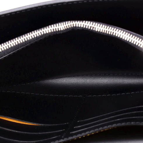 Varenne Continental Wallet with Strap Coated Canvas