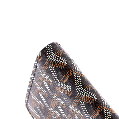 Varenne Continental Wallet with Strap Coated Canvas