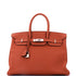 Birkin Handbag Cuivre Togo with Palladium Hardware 35