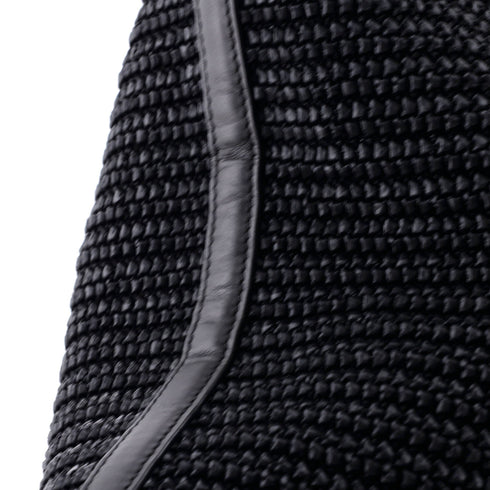 Shopper Tote Woven Raffia East West