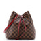 NeoNoe Handbag Damier with Leather MM