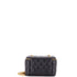 Classic Vanity Case with Resin Pearl Chain Quilted Lambskin Small