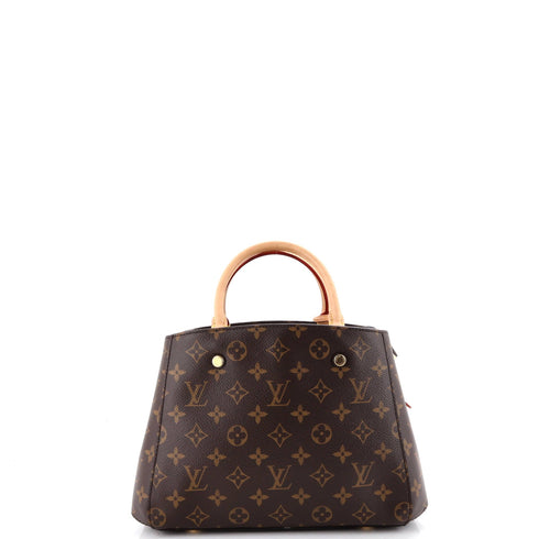 Montaigne Handbag Monogram Canvas BB