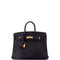 Birkin Handbag Noir Togo with Rose Gold Hardware 25