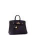 Birkin Handbag Noir Togo with Rose Gold Hardware 25