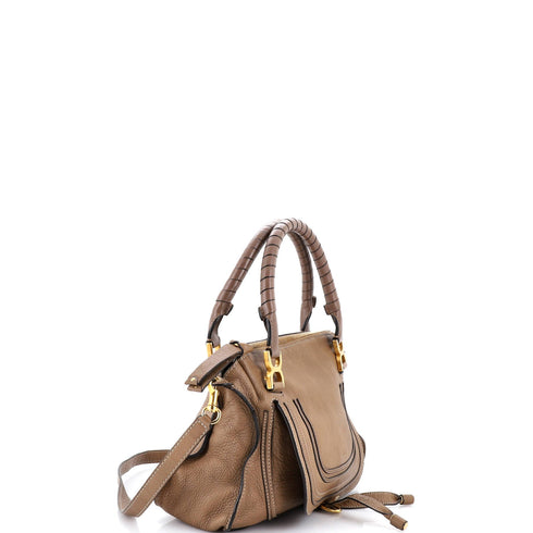 Marcie Satchel Leather Medium