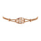 Serpenti Seduttori Chain Bracelet 18K Rose Gold with Amethyst