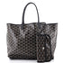 Anjou Reversible Tote Coated Canvas PM
