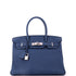 Birkin Handbag Deep Blue Togo with Palladium Hardware 30