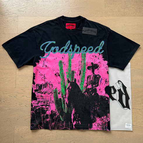 Godspeed T-shirts Retro Fantasy Pattern