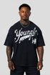 4182 - Distressed Script Tees