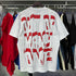 Godspeed T-shirts Sports Car Skull Racer Printed Cotton Casual Short Sleeve Men and Women
