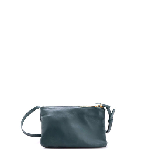 Trio Crossbody Bag Leather Small