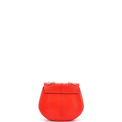 Drew Crossbody Bag Python Small