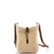 Le 5 a 7 Vertical Shoulder Bag Shearling with Suede