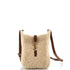 Le 5 a 7 Vertical Shoulder Bag Shearling with Suede