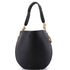Tambour Shoulder Bag Leather with Rope Detail